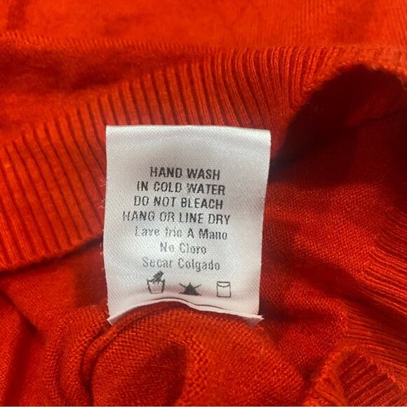 Orange Creek Red Sweater with Button Back Details - Picture 11 of 11